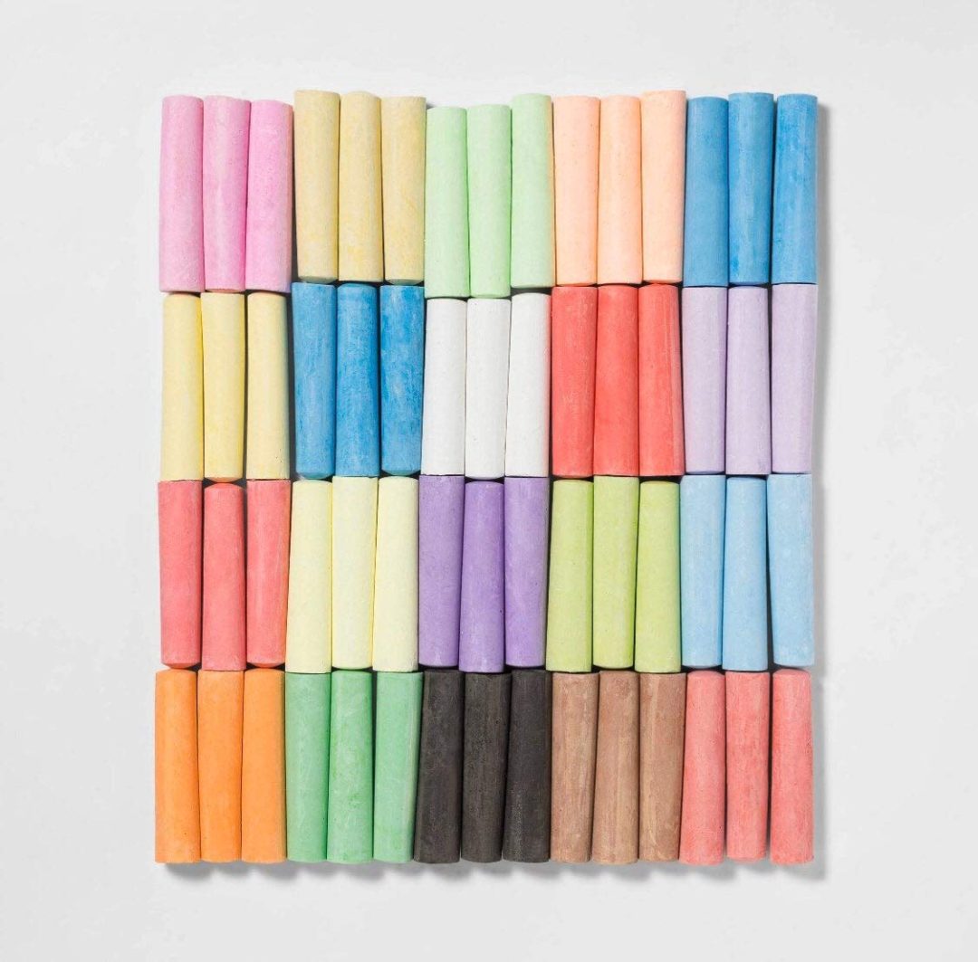 Tiza Sidewalk – 60 unidades en varios colores – Sun Squad