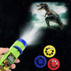Pup Go-Antorcha y proyector de dinosaurio con 3 discos, 24 imágenes