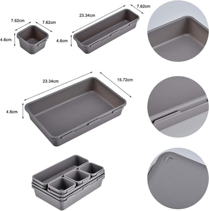 Organizador de cajones de 8 piezas