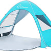 WolfWise-UPF 50+ Tienda de playa, turquesa