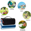 CAMEL CROWN- Manta de picnic al aire libre de forro polar grande, impermeable,