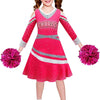 Zombies - Vestido de animadora para niña, pompones a juego y cuerda para el pelo, talla 150cm, 10-12 años