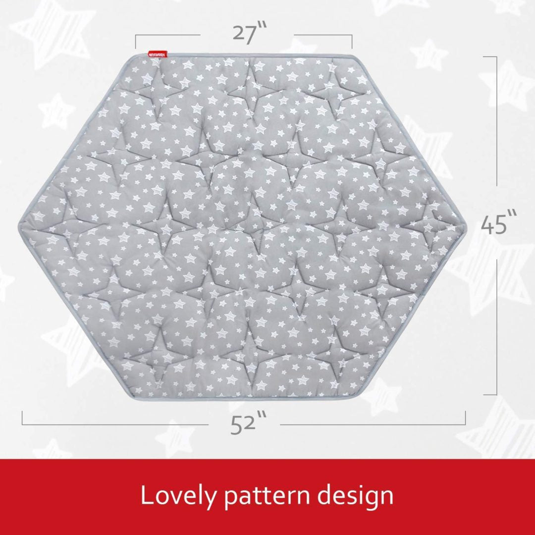 Alfombra de juego Moonsea hexagonal infantil