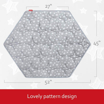 Alfombra de juego Moonsea hexagonal infantil