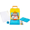 Mix & Match Platos para frotar con 5 crayones Chuckle & Roar