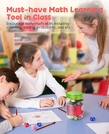 JoyCat Juego de dados de 100