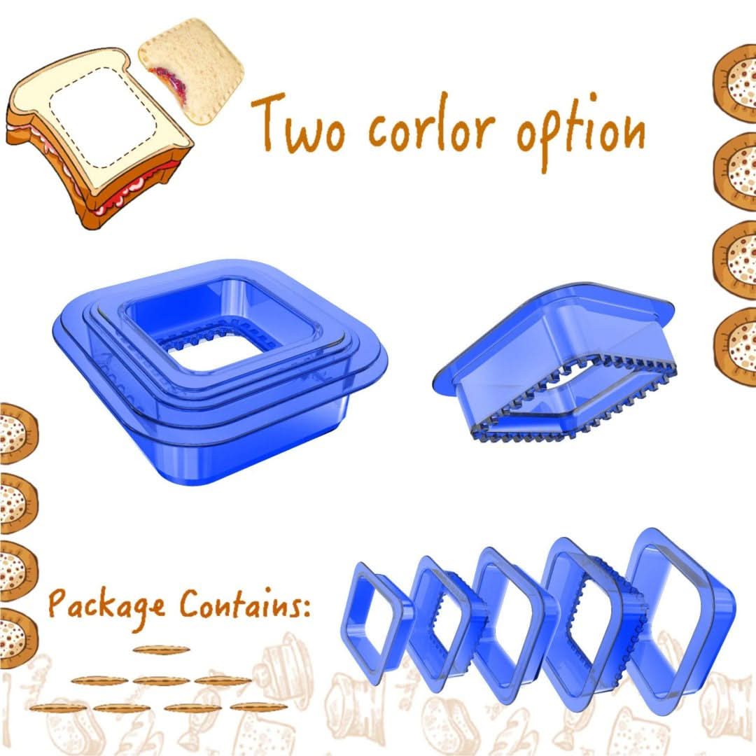 Tribe Glare Decruster - Molde para sándwiches de pan