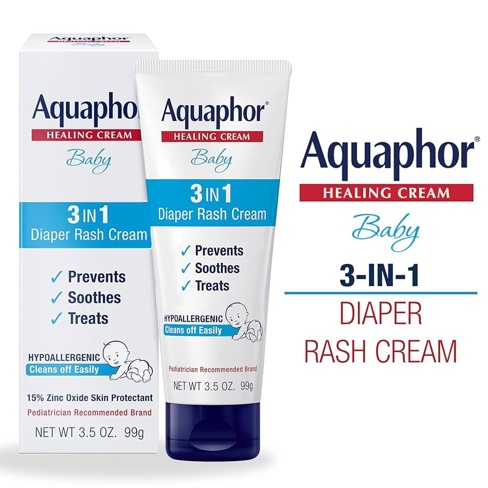 Aquaphor – Crema para sarpullido del pañal del bebé de 3.6 oz