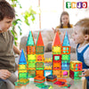 FNJO Azulejos magnéticos, juego de construcción de 64 piezas