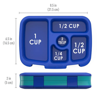 Bentgo Kids Prints, Lonchera infantil a prueba de fugas tiburones