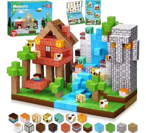 150 bloques magnéticos de construcción