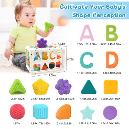 Juguete Montessori clasificador de formas