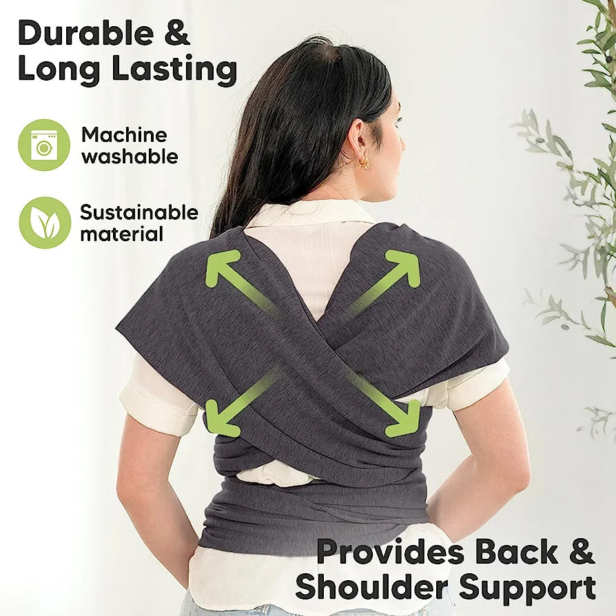 KeaBabies Baby Wrap Carrier - Todo en 1 Original Transpirable Baby Sling
