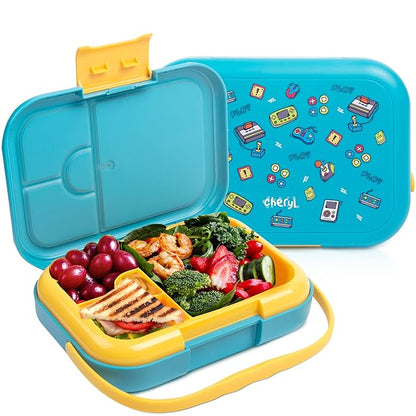 CherylBento Box para niños 32 oz, videojuegos