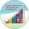 Hand2mind - Numberblocks, cubos MathLink, juego de actividades del 1-10, 30 actividades