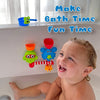 ic toyzz Juguetes de baño para bebés - Juguetes de bañera de cascada con ventosa de llenado, giro y flujo