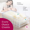Nurse & Nourish- Bandeja para congelar leche materna para un fácil almacenamiento, Paquete de 3