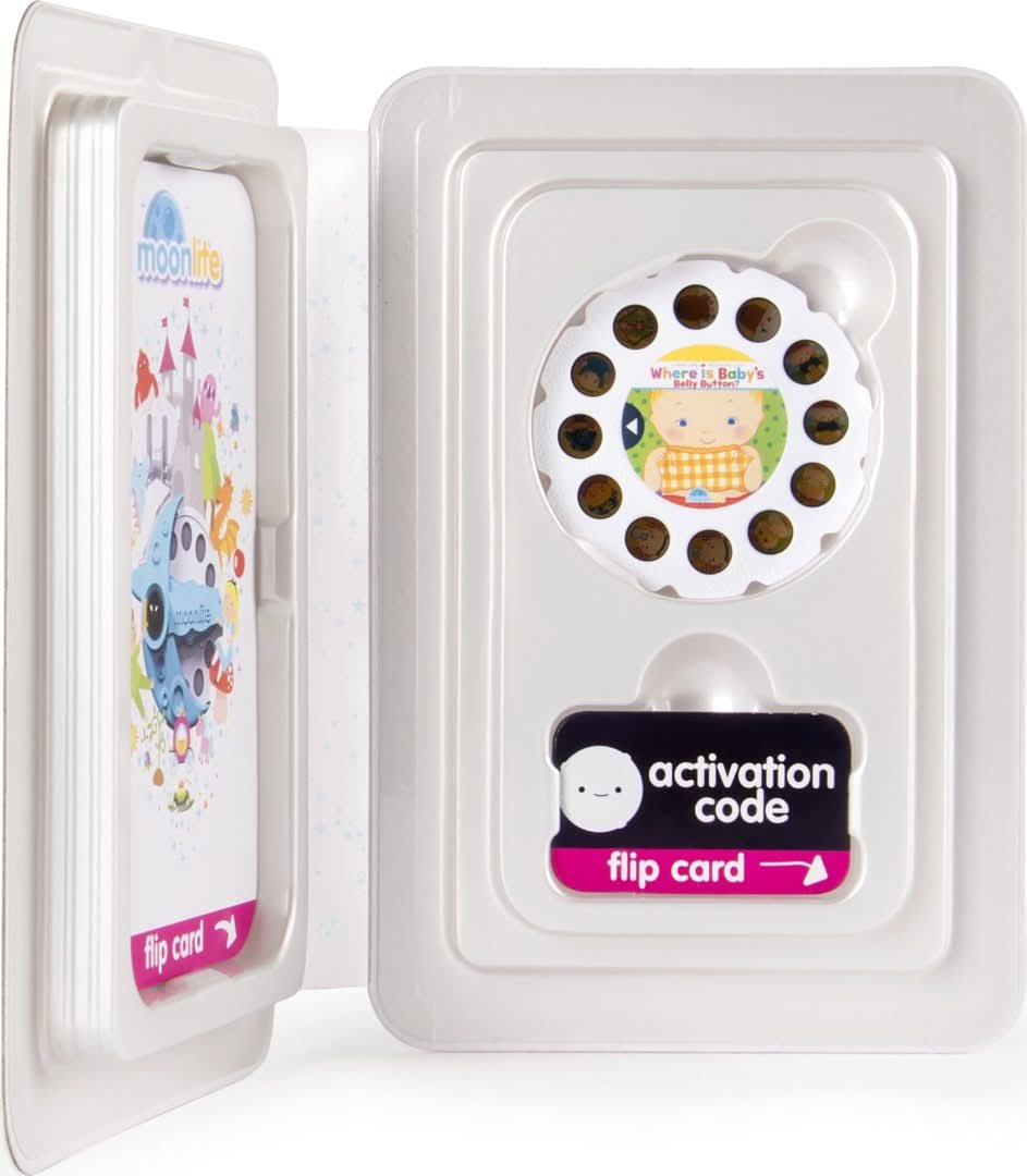 Moonlite Story Reel Goodnight Moon set de exploración de aprendizaje, Multicolor