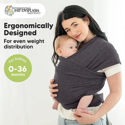 KeaBabies Baby Wrap Carrier - Todo en 1 Original Transpirable Baby Sling