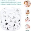 Baberos de bandana para bebé, suaves y absorbentes, 100 % algodón orgánico, 4 unidades