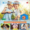 Seckton Upgrade -Cámara selfie para niños, azul con naranja