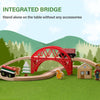 Giant bean-Juego de tren de bosque silvestre de madera