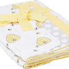 Hudson Baby - Trapitos de franela de algodón unisex para bebé