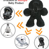 Pro Goleem-Soporte para el cuerpo del cuello de la cabeza del bebé, negro