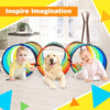 Túnel plegable para niños, arcoiris