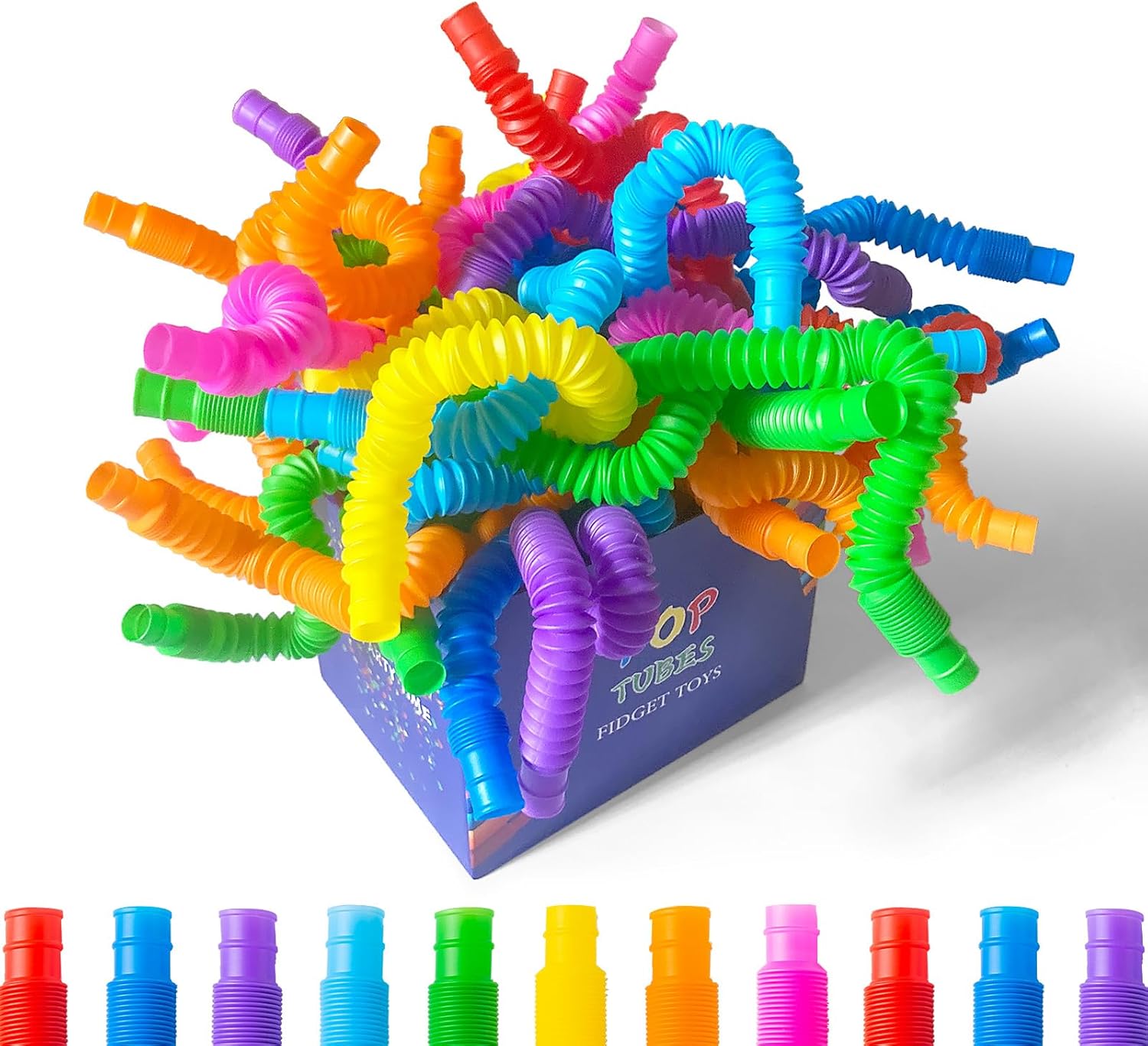 SANFENSUGAR-Paquete de 72 tubos para reventar