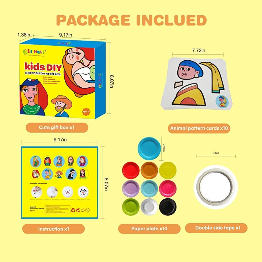Qilemore Kits de manualidades para niños, artes y manualidades para actividades de niños pequeños