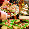 Cortadores de navidad de acero inoxidable, 5 pcs