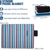 CAMEL CROWN- Manta de picnic al aire libre de forro polar grande, impermeable,