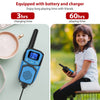 Utooby Walkie Talkie para niños recargable, 4 unidades