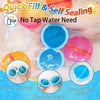 Happy Water Bombs-Globos de agua reutilizables, 12pcs