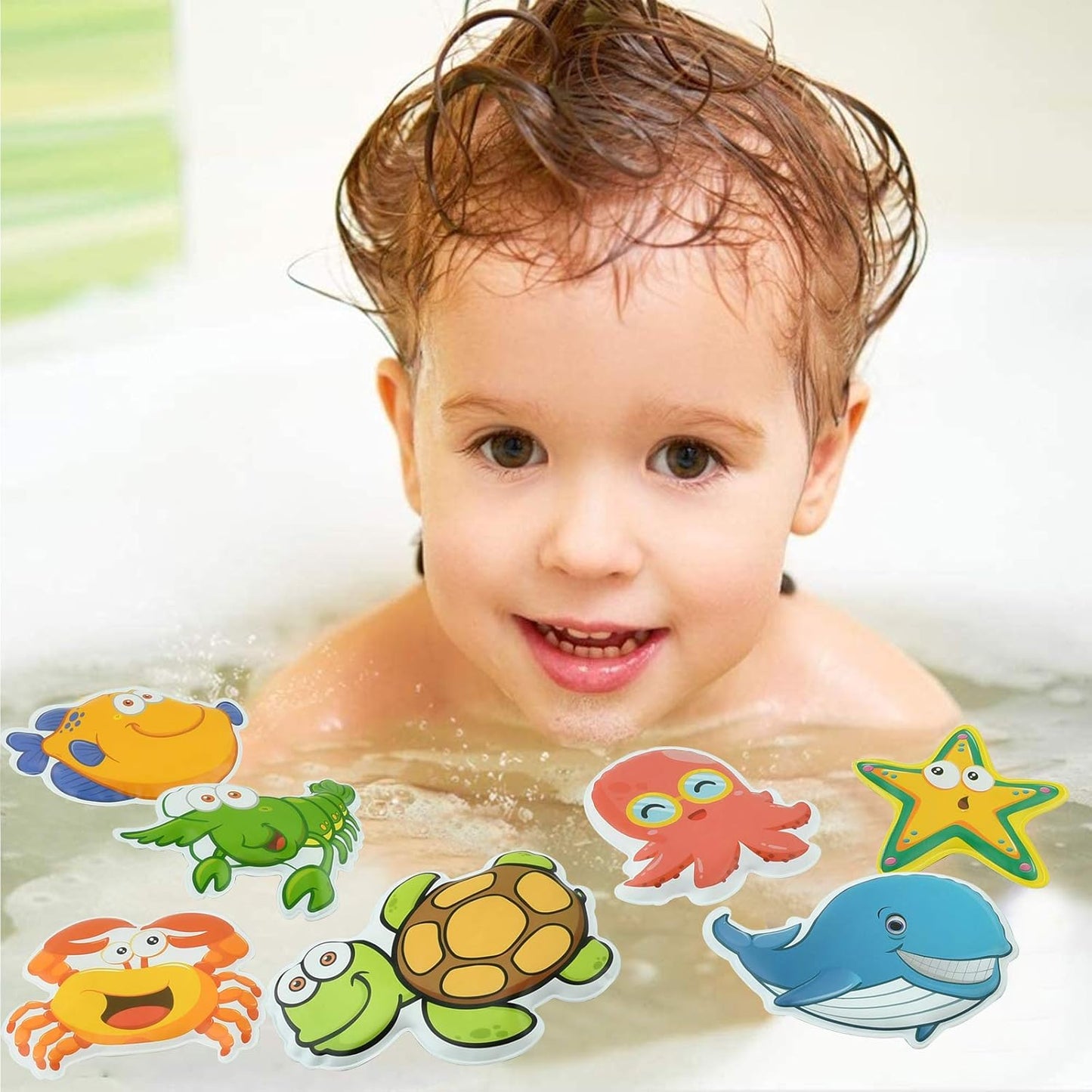 GizmoVine- Set de pistola de agua de tiburón con stickers