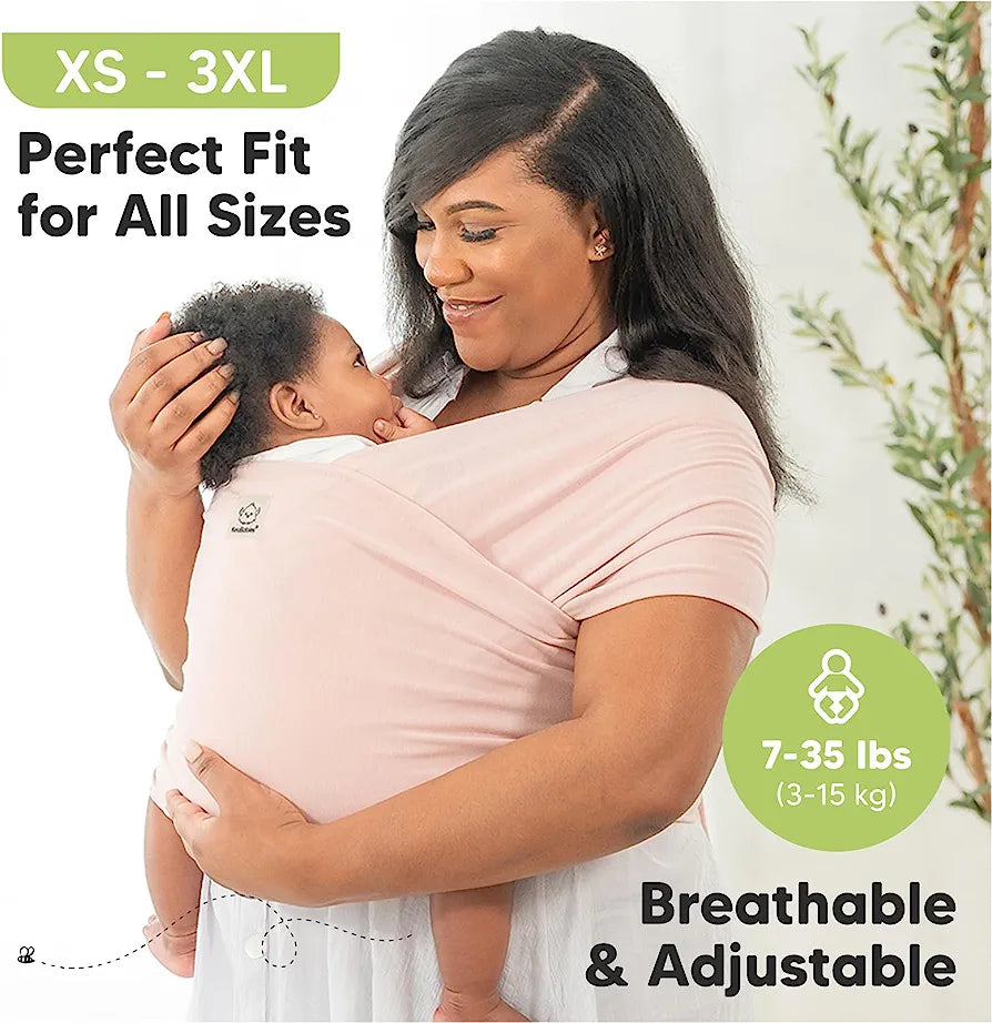 KeaBabies Baby Wrap Carrier - Todo en 1 Original Transpirable Baby Sling
