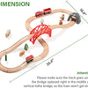 Giant bean-Juego de tren de bosque silvestre de madera