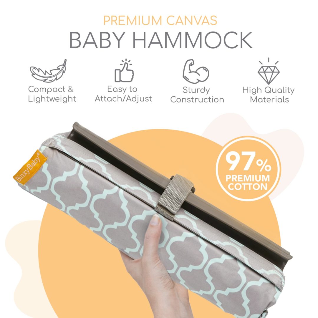 Binxy-Hamaca de bebé para carrito de compra