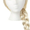 Peluca de Elsa de Disney Frozen 2, 20 pulgadas de largo con trenza, a partir de 3 años
