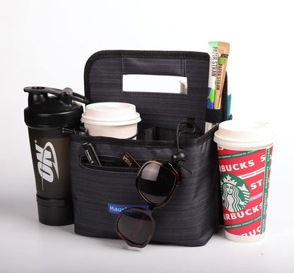 Haushaeger-Portabebidas portátil y portavasos de café reutilizable sobre la marcha