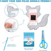 CiyvoLyeen- Kit de costura de animales polares para niños