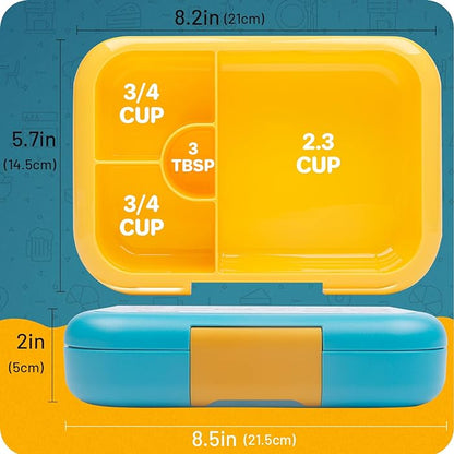 CherylBento Box para niños 32 oz, videojuegos