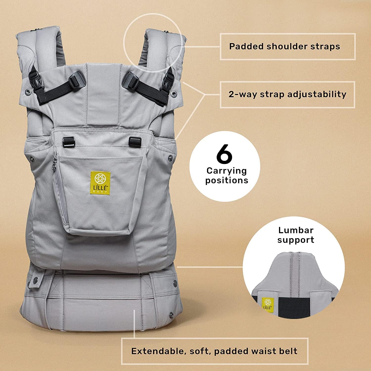 Mochila ergonómica lillebaby sale