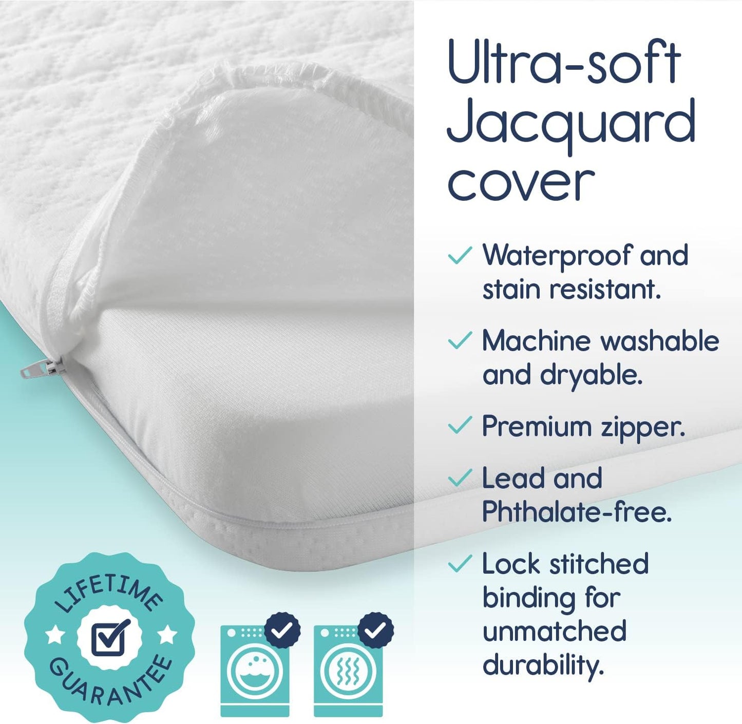 hiccapop- Colchón para Encierro (38"x26"x1.5")