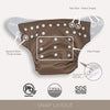Nora's Nursery- Pañales de tela reutilizables, 2 unidades