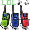 Walkie Talkies recargables, paquete de 3 unidades