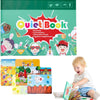 Libros adhesivos reutilizables para viajes, libro ocupado para preescolar Montessori