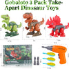 Teuvo-Juguetes de dinosaurio desmontables para niños