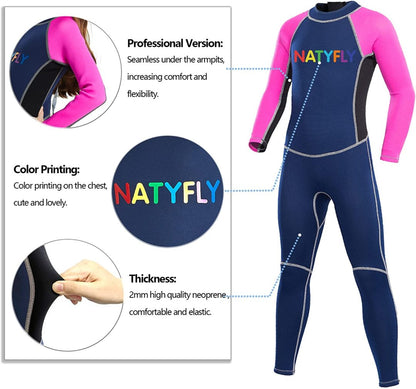 Traje de baño completo para niña talla M